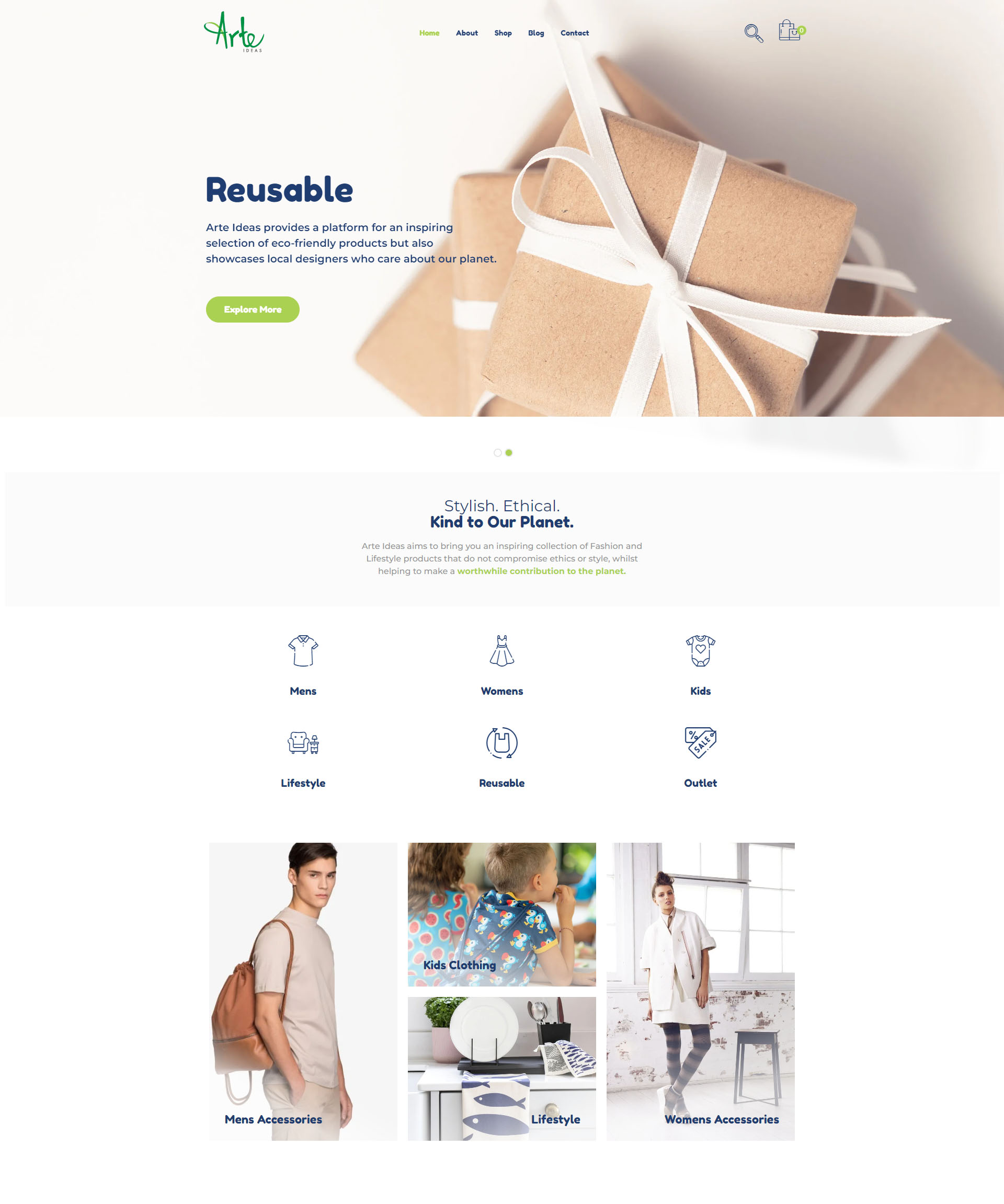 Arte Ideas - Homepage