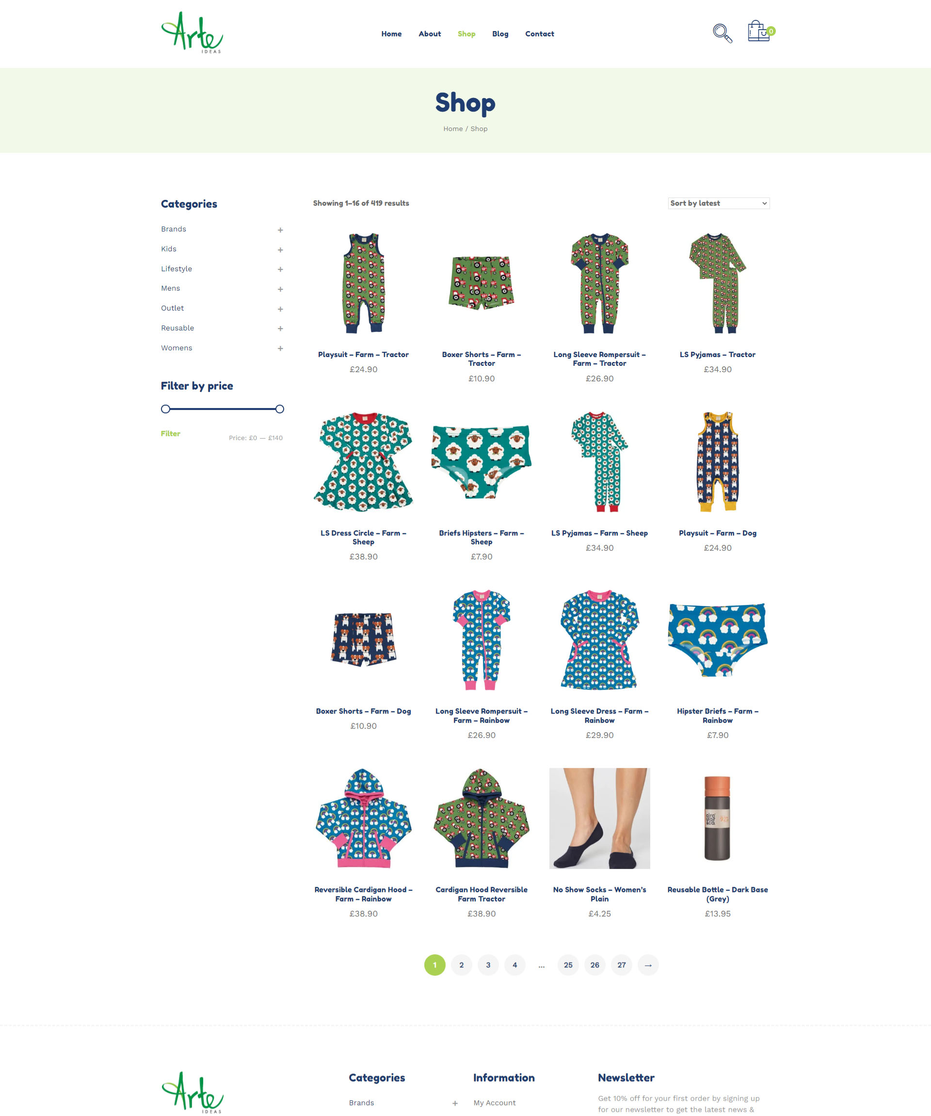 Arte Ideas - Shop