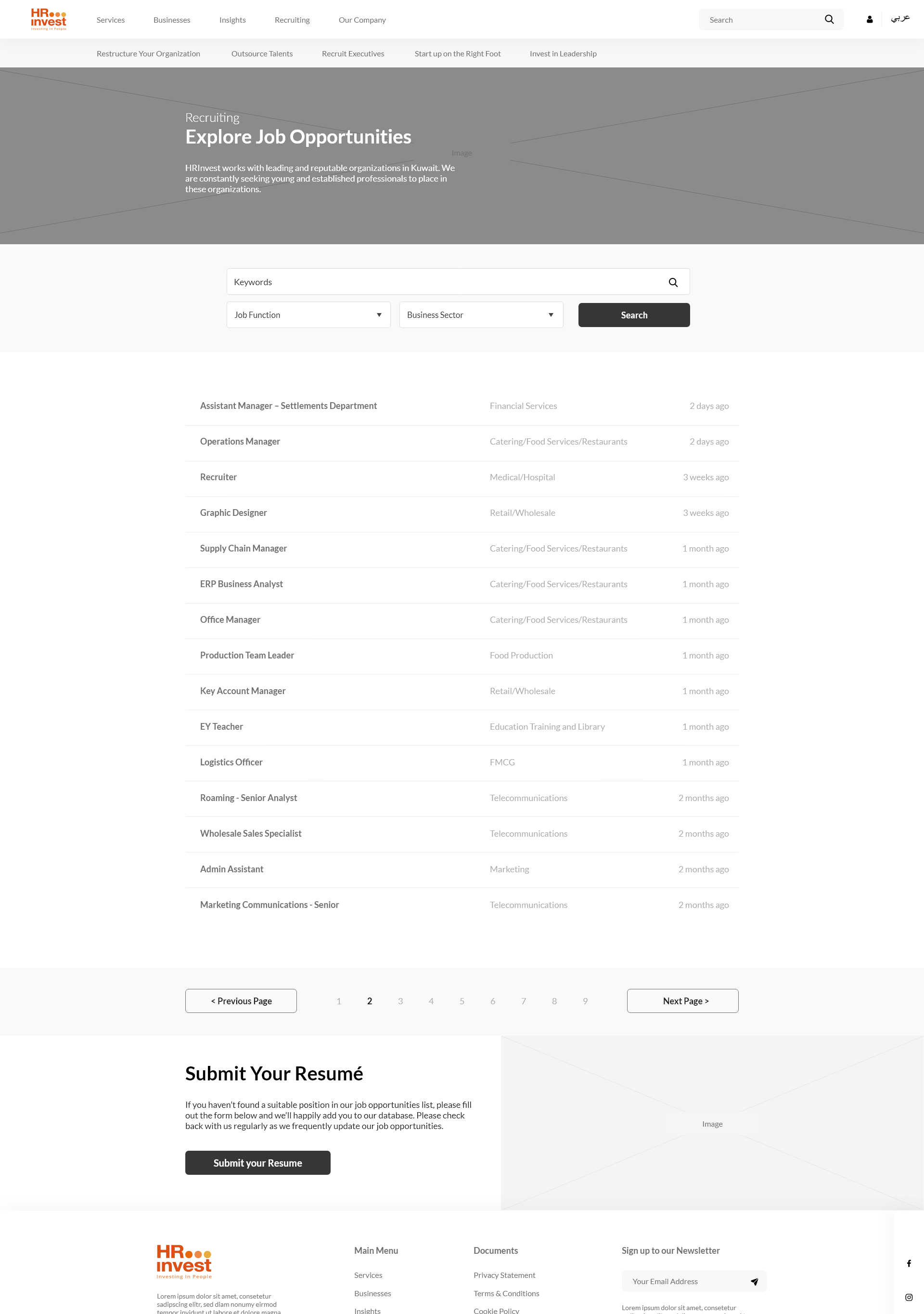 Explore Job Opportunities (Desktop)